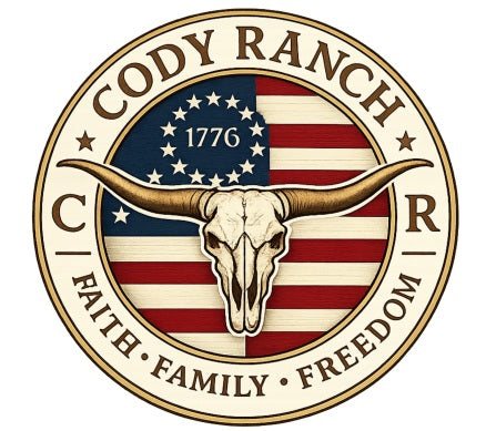Patriotic Western T-Shirt | 1776 “Don’t Tread On Me” Graphic Tee | Cody Ranch Wear