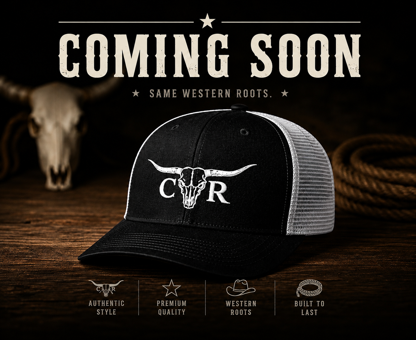 Western Trucker Cap | Cody Ranch