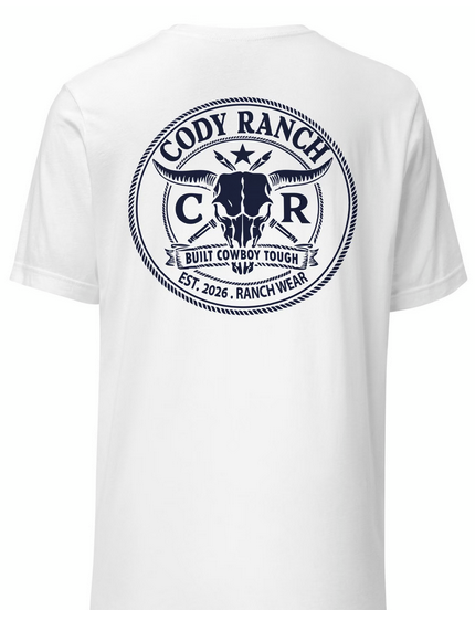 Cody Ranch Signature Cowboy Graphic T-Shirt | Premium 180gsm Cotton | Built Cowboy Tough