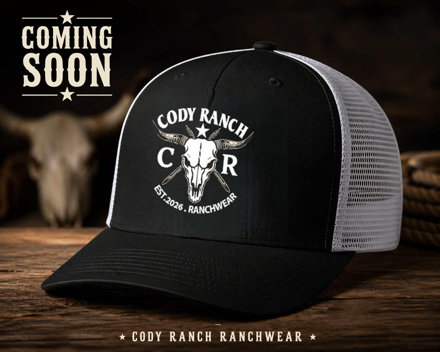 Cody Ranch Trucker Cap |  (Coming Soon)