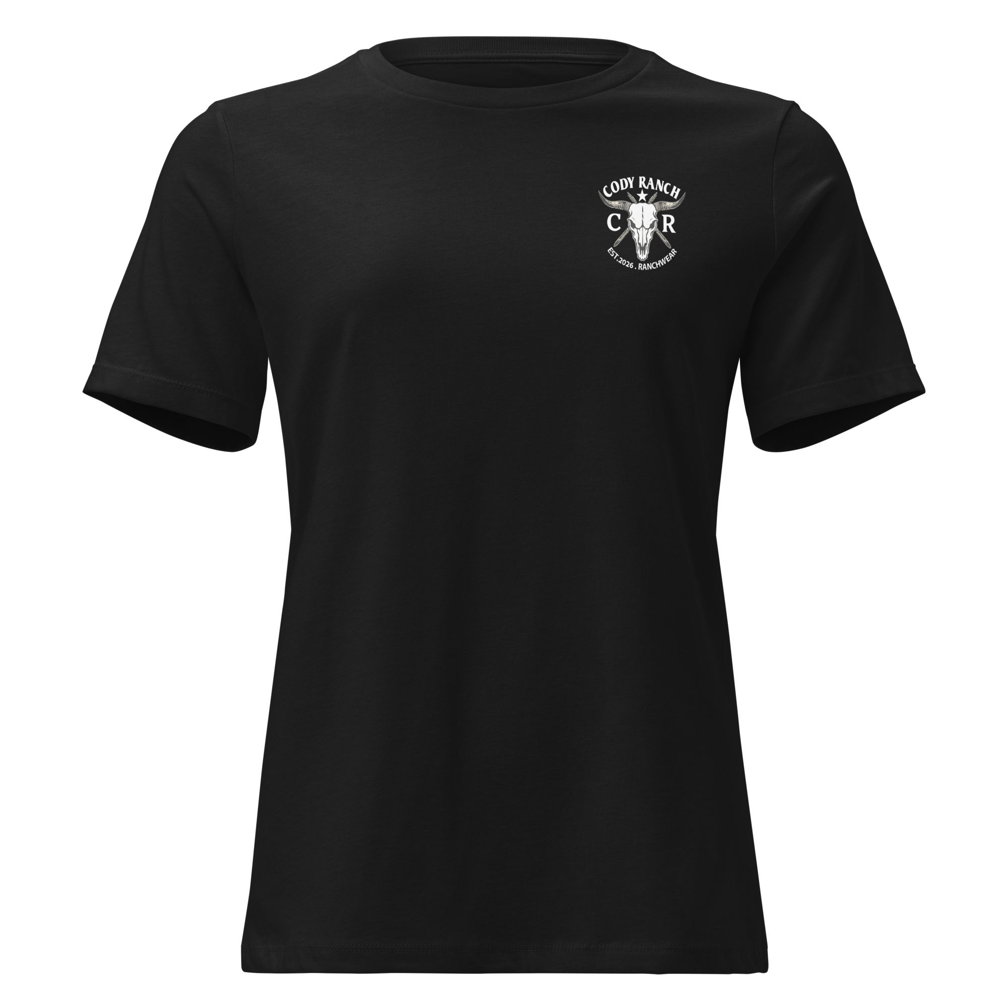 Women’s Western Graphic T-Shirt | Bare Bones Dark Edition | Cody Ranch Wear