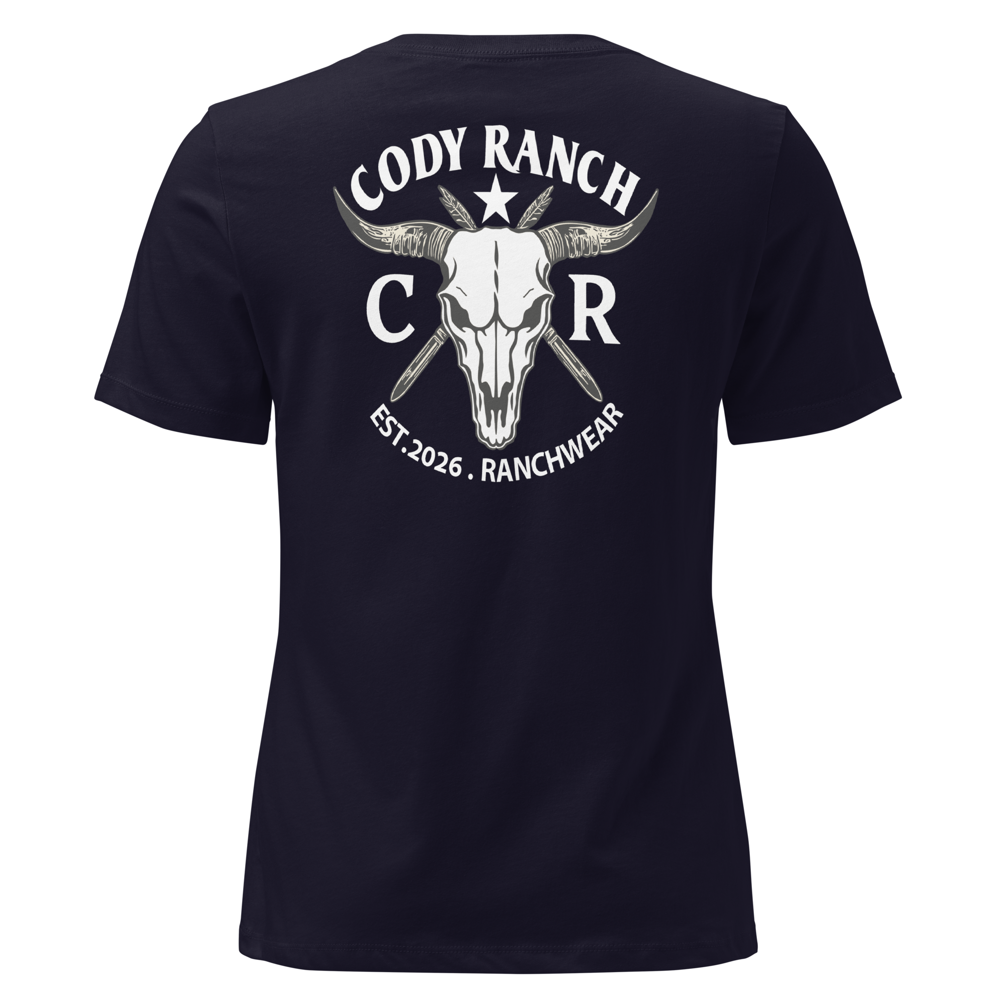 Women’s Western Graphic T-Shirt | Bare Bones Dark Edition | Cody Ranch Wear